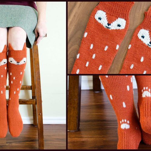 Fox in Socks | Sheila Toy Stromberg Handknits